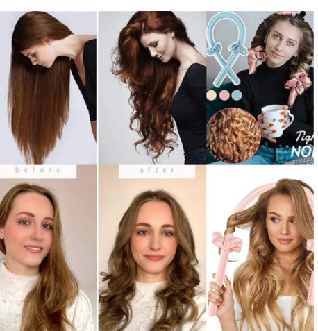 Luna Silk Heatless Curling Headband